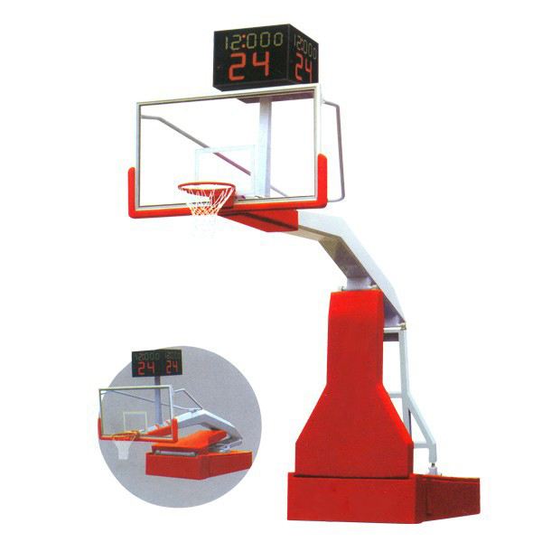 凯里手动液压篮球架和电动液压篮球架的区别